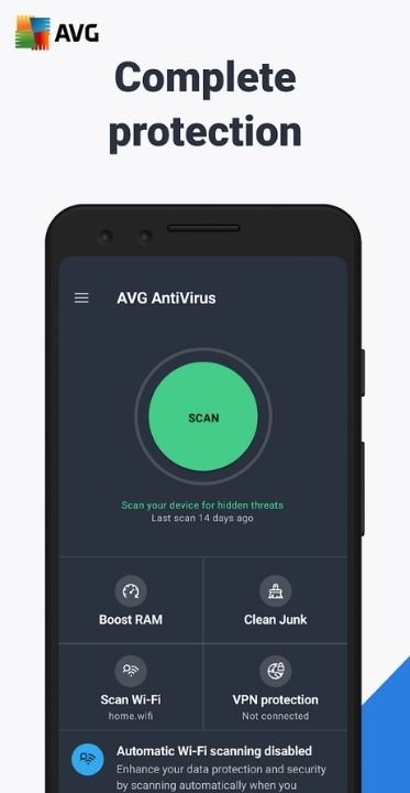 AVG Antivirus Pro Mod Apk v6.7 (Pro Unlocked)