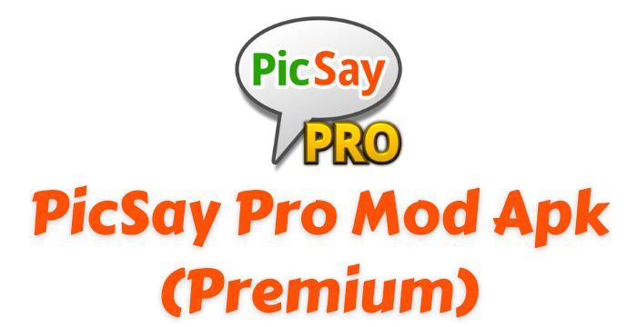 PicSay Pro Mod Apk v1.9 (Paid for free)