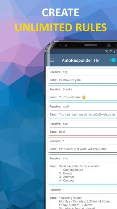 AutoResponder for Telegram Mod Apk v2.8 Download