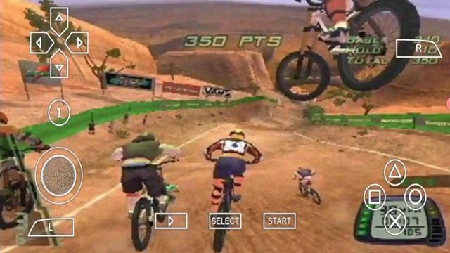 Downhill Domination PPSSPP ISO Zip File 200MB Download